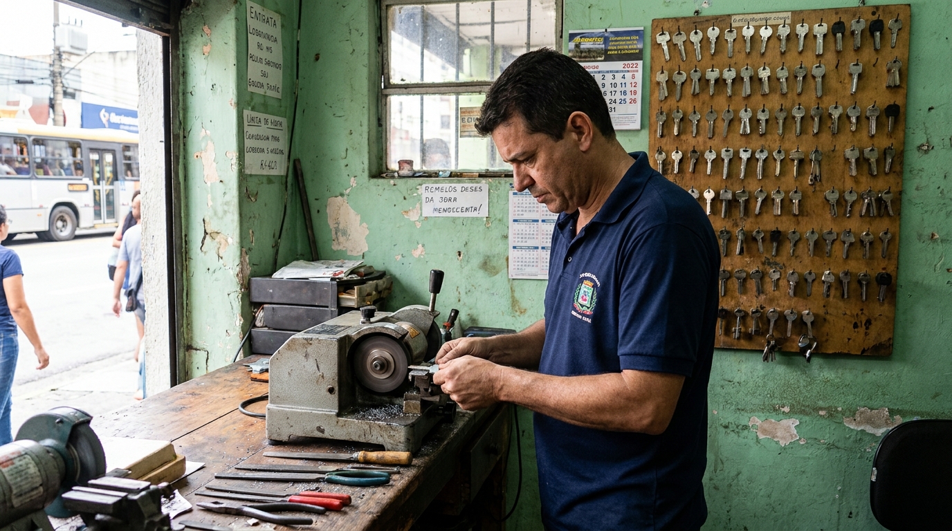Cópia de Chave Residencial profissional em Brasília‑DF